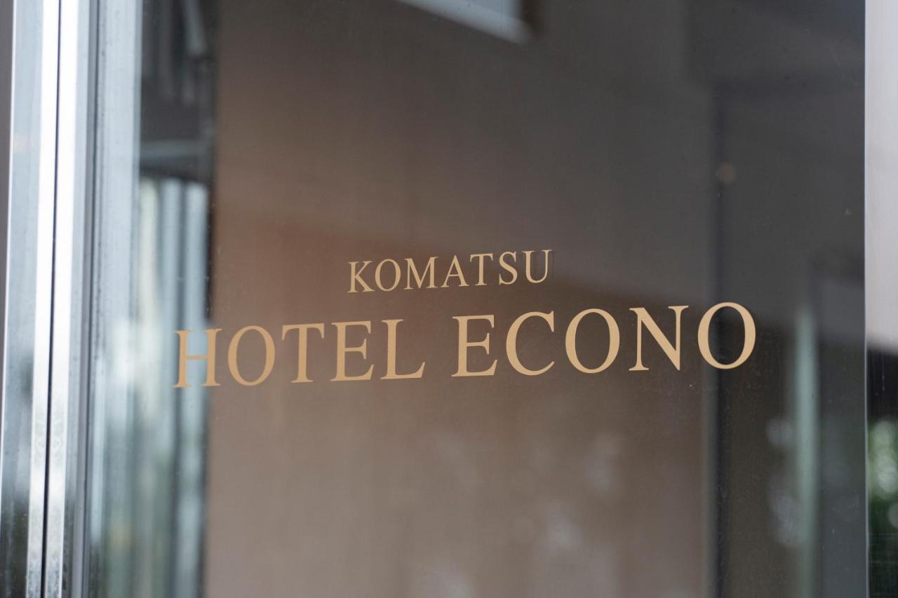 Hotel Econo Komatsu Komacu Exteriér fotografie